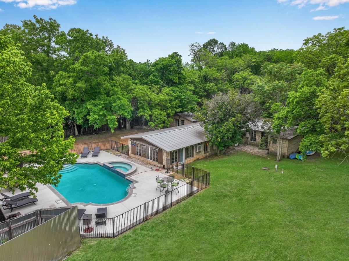 Willa Rock House On Cypress Creek Wimberley Zewnętrze zdjęcie