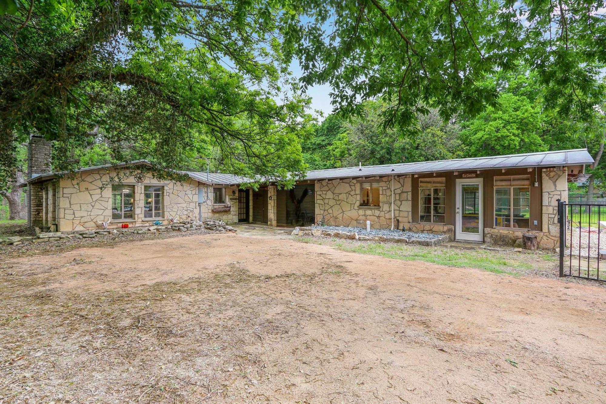 Willa Rock House On Cypress Creek Wimberley Zewnętrze zdjęcie